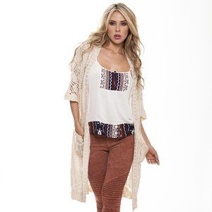 Women's Andree By Unit Open knit cardigan